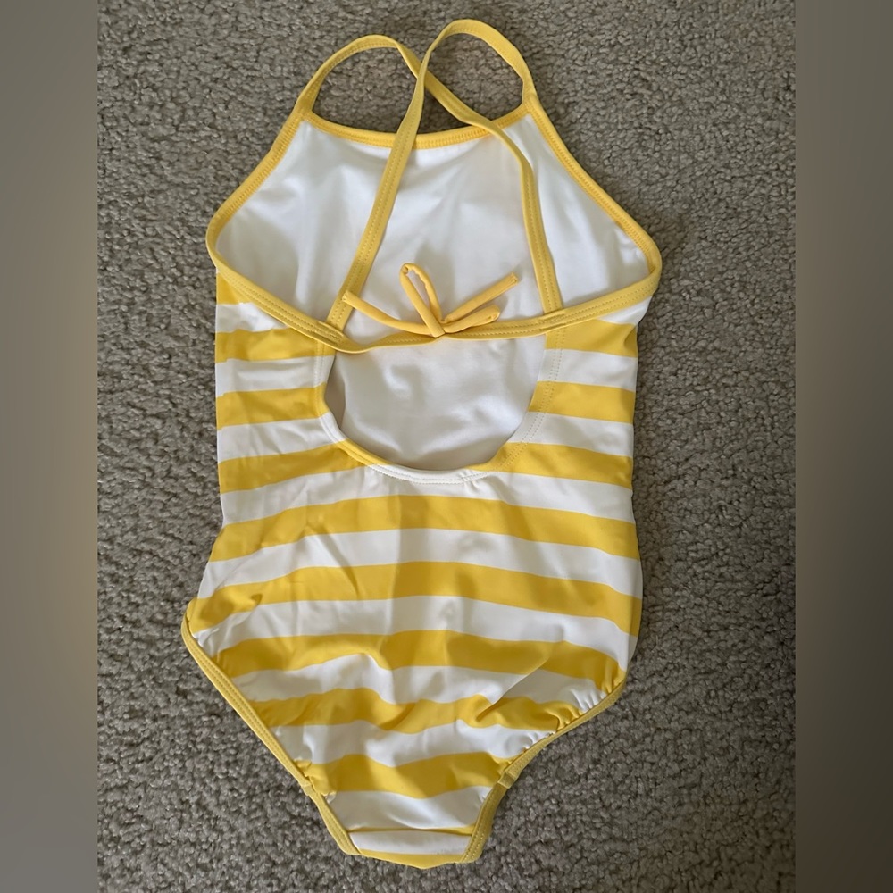 New! Girls size 5 (110) Hanna Andersson one piece swimsuit